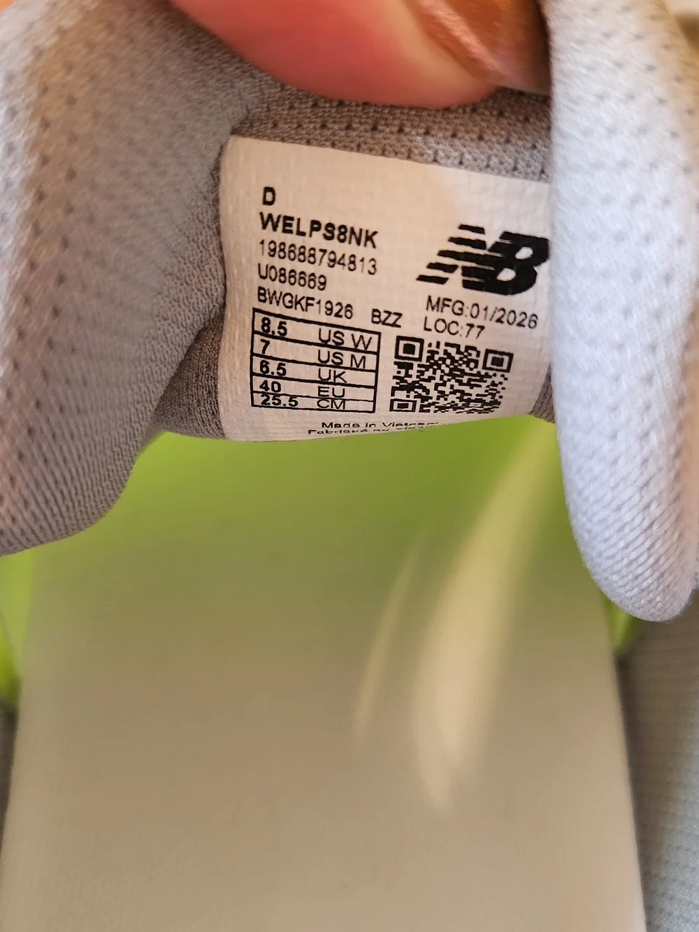 New Balance Ellipse V1 Running Shoes Womens Size 8.5 Wide